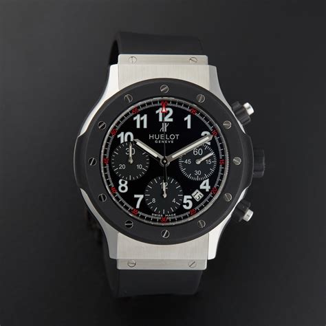 hublot super b black magic chronograph automatic men& 39|1926.nl30.12 Hublot SuperB Black Magic Mens Watch.